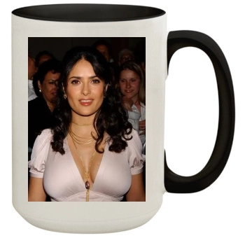 Salma Hayek 15oz Colored Inner & Handle Mug