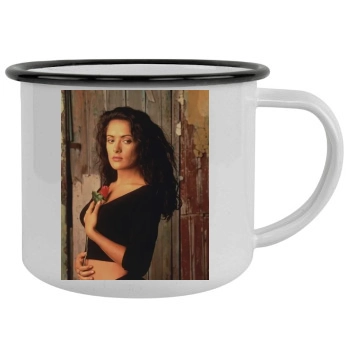 Salma Hayek Camping Mug