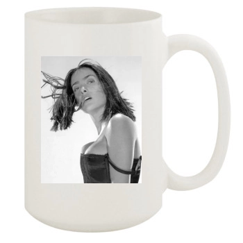 Salma Hayek 15oz White Mug