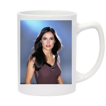 Salma Hayek 14oz White Statesman Mug