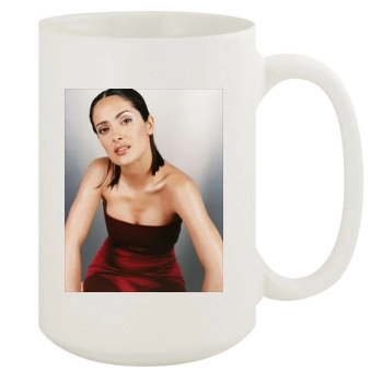 Salma Hayek 15oz White Mug