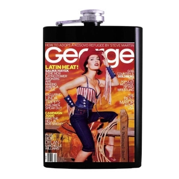 Salma Hayek Hip Flask