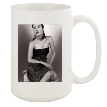 Salma Hayek 15oz White Mug