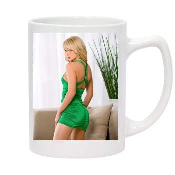 Sara Jean Underwood 14oz White Statesman Mug