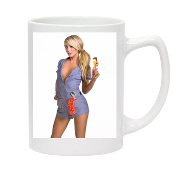 Sara Jean Underwood 14oz White Statesman Mug