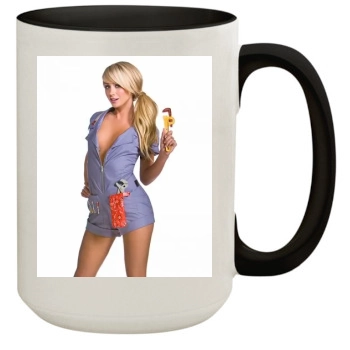 Sara Jean Underwood 15oz Colored Inner & Handle Mug