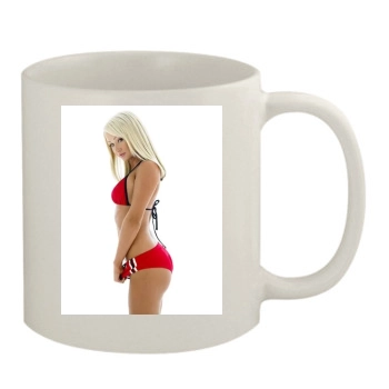 Sara Jean Underwood 11oz White Mug