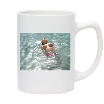 Sara Jean Underwood 14oz White Statesman Mug