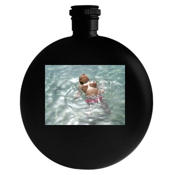 Sara Jean Underwood Round Flask