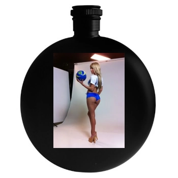 Sara Jean Underwood Round Flask