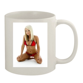 Sara Jean Underwood 11oz White Mug