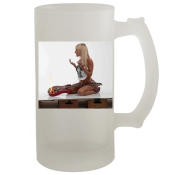 Sara Jean Underwood 16oz Frosted Beer Stein