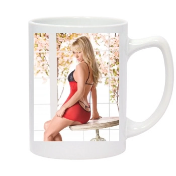 Sara Jean Underwood 14oz White Statesman Mug