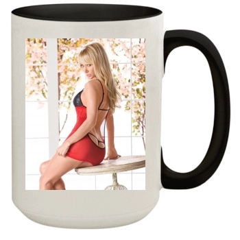 Sara Jean Underwood 15oz Colored Inner & Handle Mug