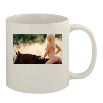 Sara Jean Underwood 11oz White Mug