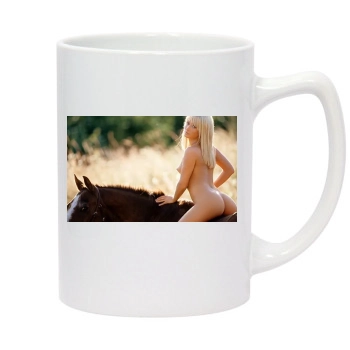 Sara Jean Underwood 14oz White Statesman Mug