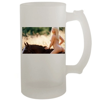 Sara Jean Underwood 16oz Frosted Beer Stein