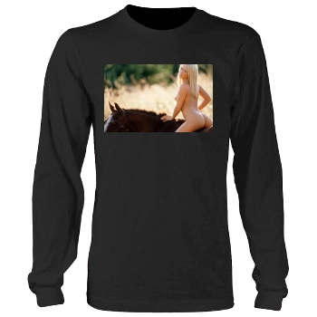 Sara Jean Underwood Men's Heavy Long Sleeve TShirt