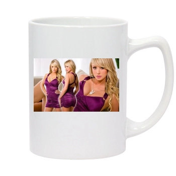 Sara Jean Underwood 14oz White Statesman Mug