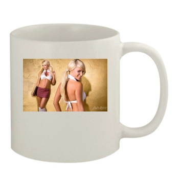 Sara Jean Underwood 11oz White Mug