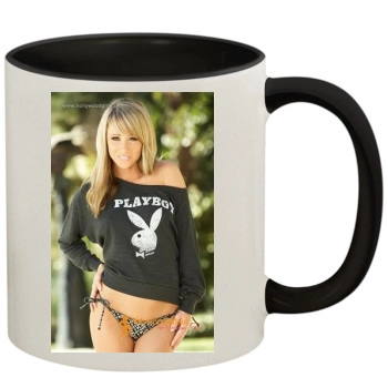 Sara Jean Underwood 11oz Colored Inner & Handle Mug