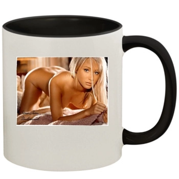 Sara Jean Underwood 11oz Colored Inner & Handle Mug