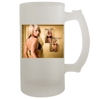 Sara Jean Underwood 16oz Frosted Beer Stein