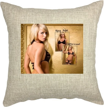 Sara Jean Underwood Pillow