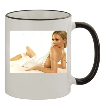 Sarah Wynter 11oz Colored Rim & Handle Mug