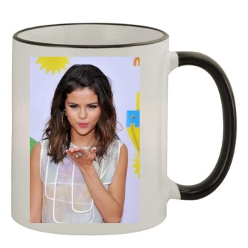 Selena Gomez 11oz Colored Rim & Handle Mug