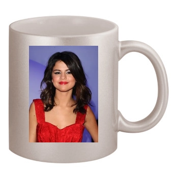 Selena Gomez 11oz Metallic Silver Mug