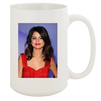 Selena Gomez 15oz White Mug