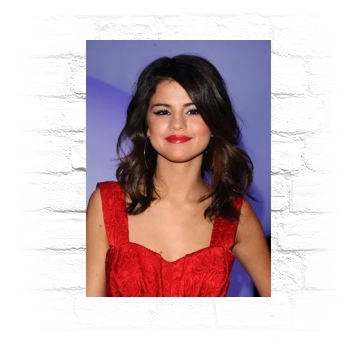 Selena Gomez Metal Wall Art