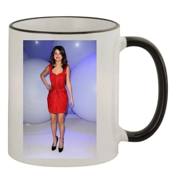 Selena Gomez 11oz Colored Rim & Handle Mug