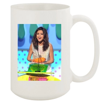 Selena Gomez 15oz White Mug