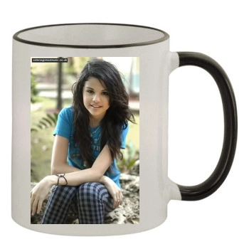 Selena Gomez 11oz Colored Rim & Handle Mug