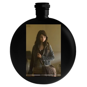 Selena Gomez Round Flask