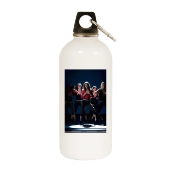 Selena Gomez White Water Bottle With Carabiner