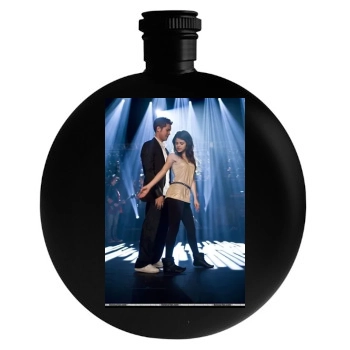 Selena Gomez Round Flask