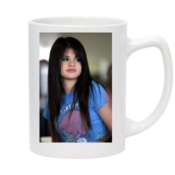 Selena Gomez 14oz White Statesman Mug