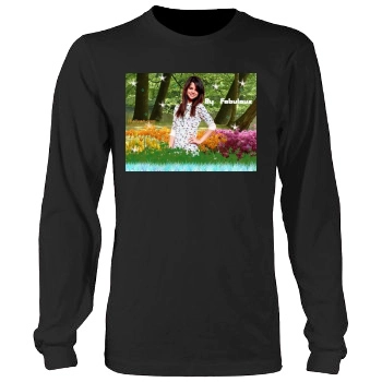 Selena Gomez Men's Heavy Long Sleeve TShirt