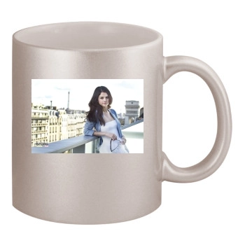 Selena Gomez 11oz Metallic Silver Mug