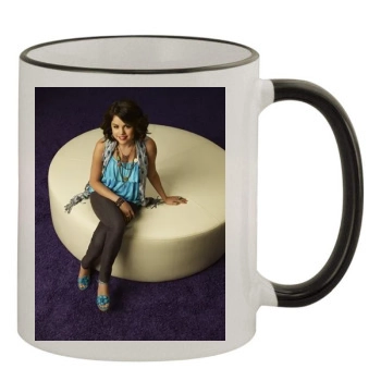 Selena Gomez 11oz Colored Rim & Handle Mug