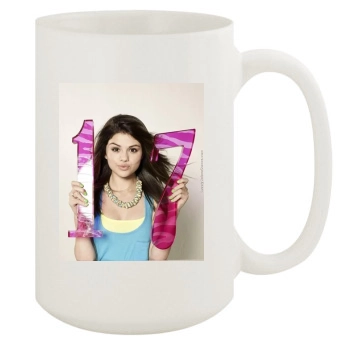 Selena Gomez 15oz White Mug