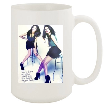 Selena Gomez 15oz White Mug