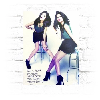 Selena Gomez Metal Wall Art