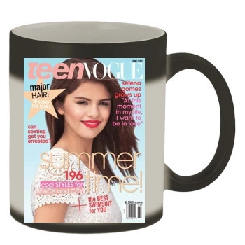 Selena Gomez Color Changing Mug