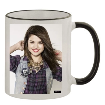 Selena Gomez 11oz Colored Rim & Handle Mug