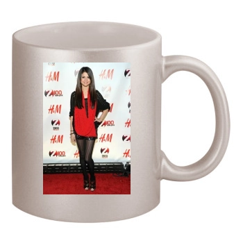 Selena Gomez 11oz Metallic Silver Mug