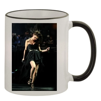 Selena Gomez 11oz Colored Rim & Handle Mug